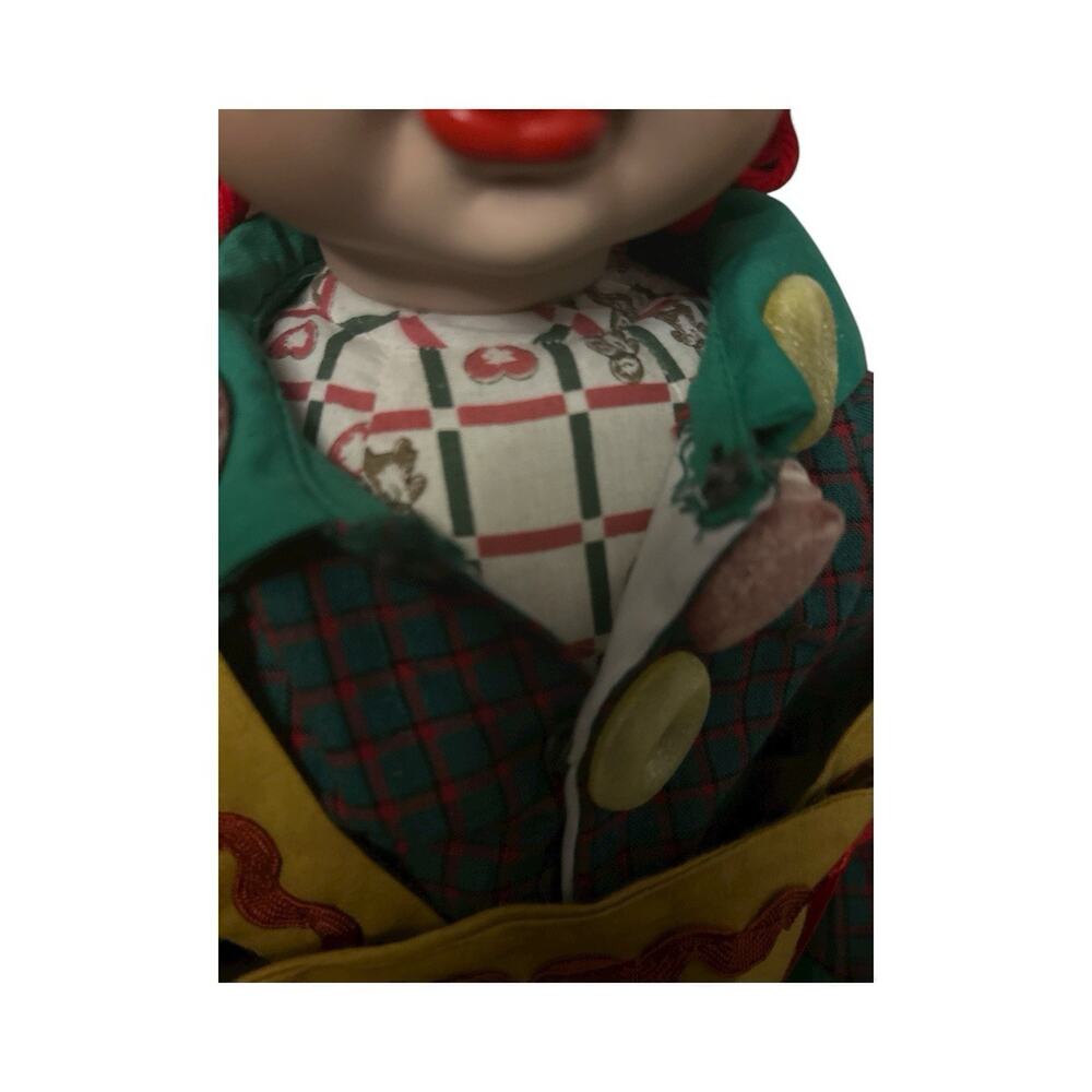 Beverly Stoehr Raggedy Andy Elf Doll Signed Stamped 2003 Porcelain 23" Amputee - Picture 7 of 16